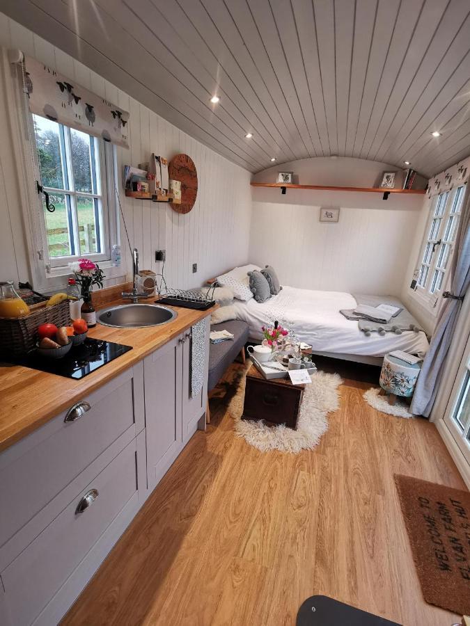 Elvan Farm Shepherd'S Hut Villa Exeter Eksteriør billede