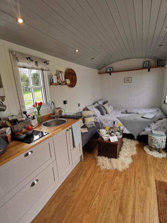 Elvan Farm Shepherd'S Hut Villa Exeter Eksteriør billede