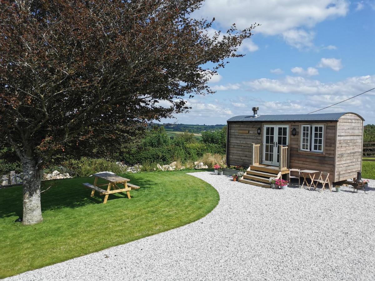 Elvan Farm Shepherd'S Hut Villa Exeter Eksteriør billede
