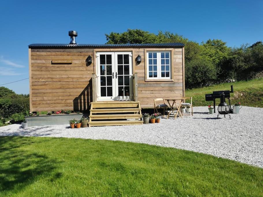 Elvan Farm Shepherd'S Hut Villa Exeter Eksteriør billede