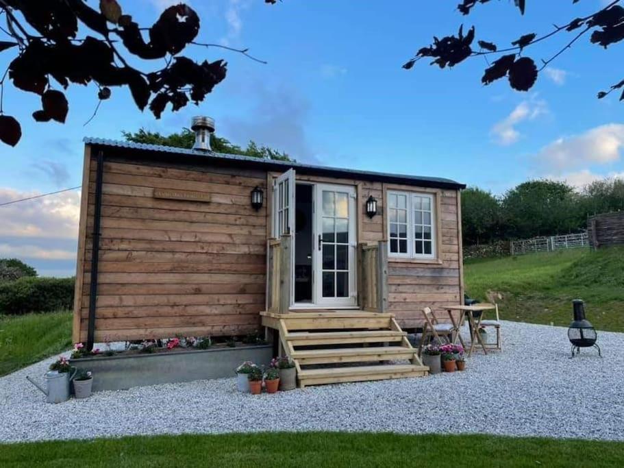 Elvan Farm Shepherd'S Hut Villa Exeter Eksteriør billede