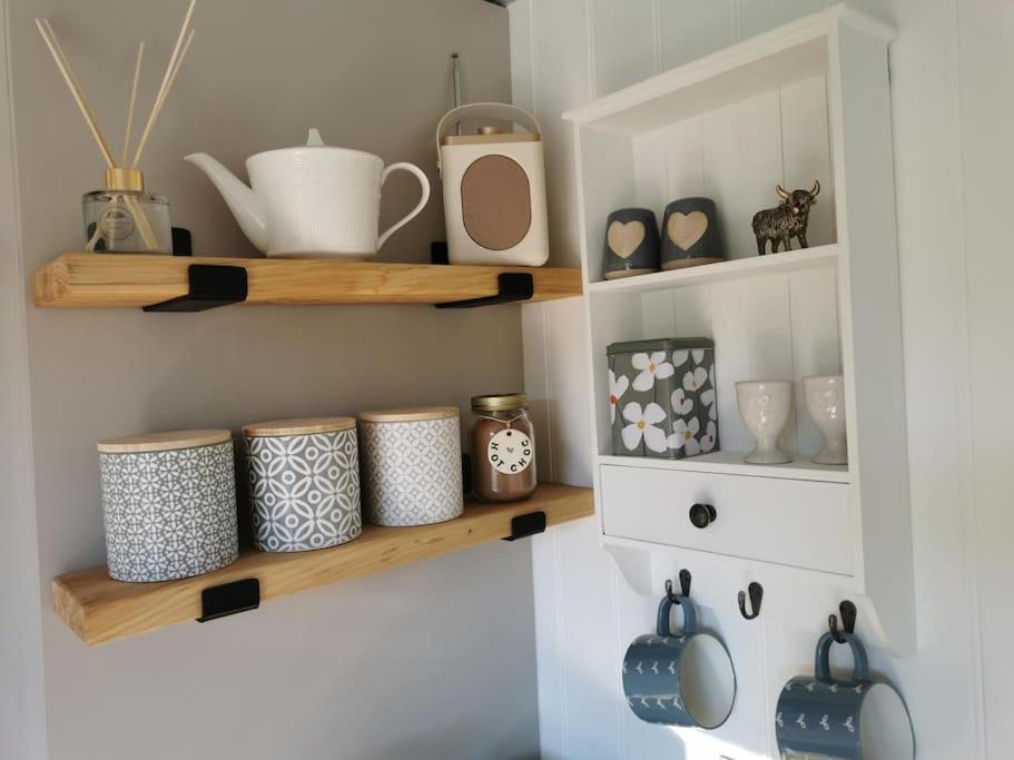 Elvan Farm Shepherd'S Hut Villa Exeter Eksteriør billede