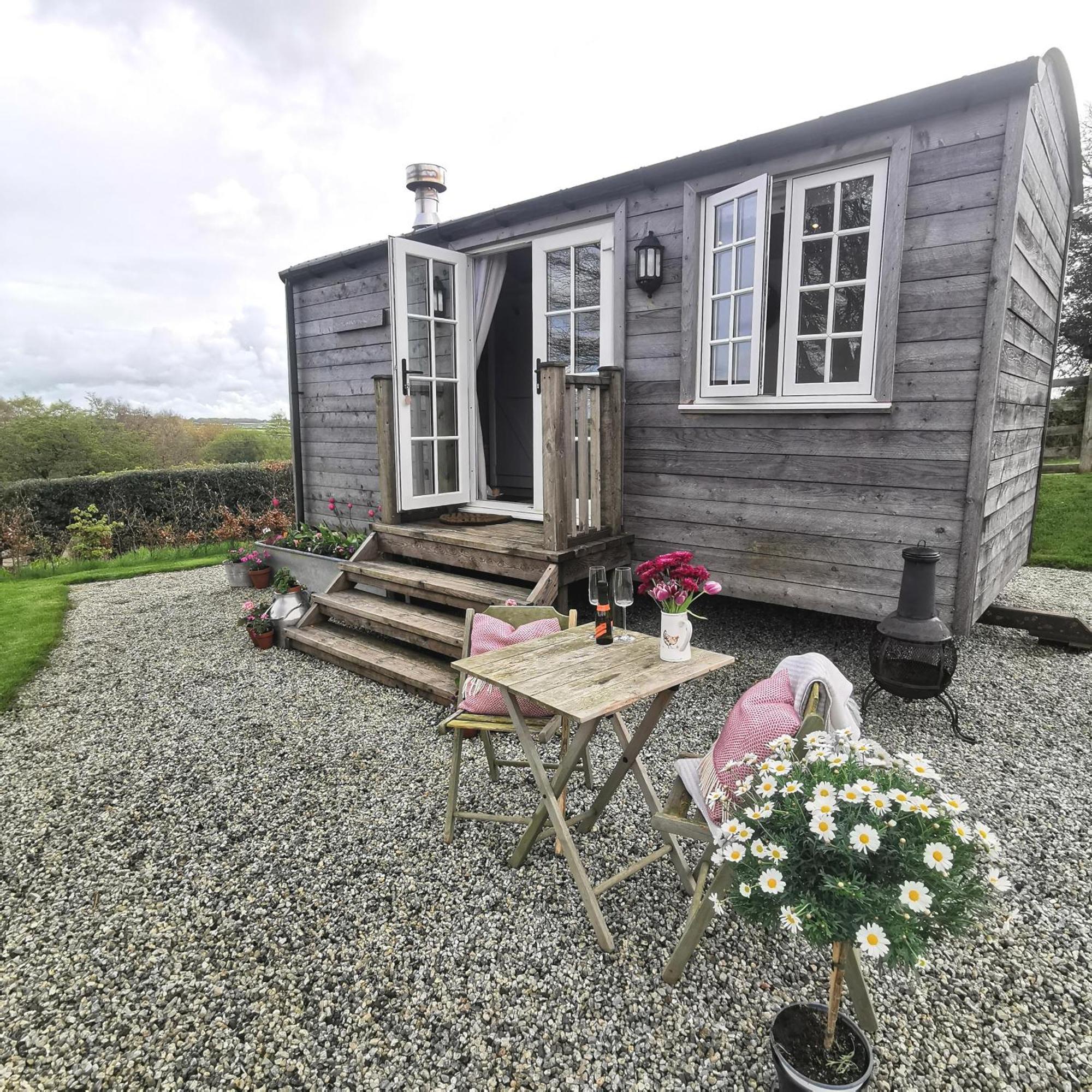 Elvan Farm Shepherd'S Hut Villa Exeter Eksteriør billede